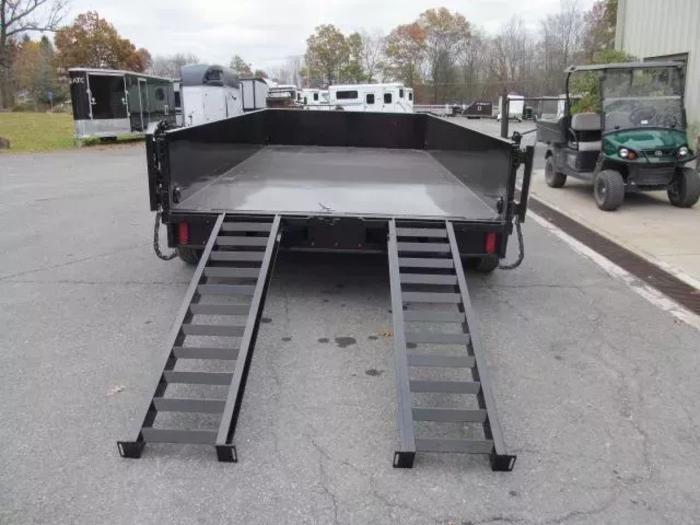 New Punch Trailers 7 X 14 14K Scissor Dump Trailer
