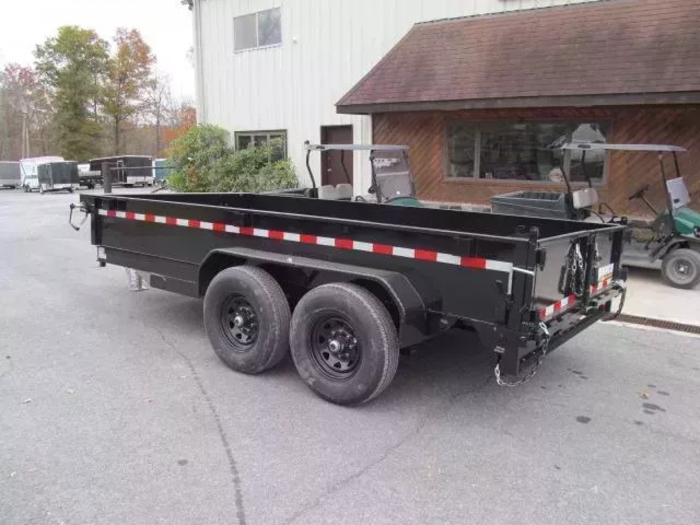 New Punch Trailers 7 X 14 14K Scissor Dump Trailer