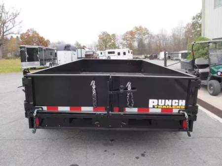 New Punch Trailers 7 X 14 14K Scissor Dump Trailer