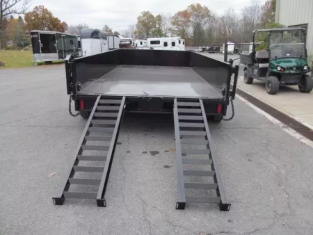 New Punch Trailers 7 X 14 14K Scissor Dump Trailer