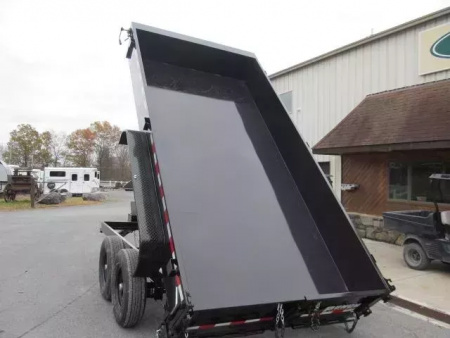 New Punch Trailers 7 X 14 14K Scissor Dump Trailer