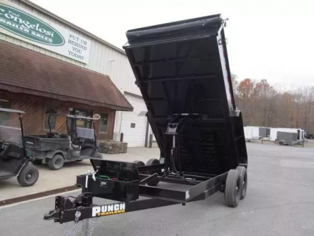 New Punch Trailers 7 X 14 14K Scissor Dump Trailer