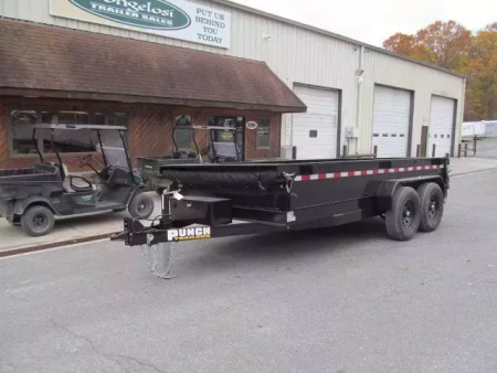New Punch Trailers 7 X 14 14K Scissor Dump Trailer