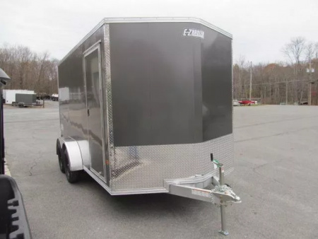 New E-Z Hauler 7 X 14 XLT All Aluminum V Front Cargo / Enclosed Trailer