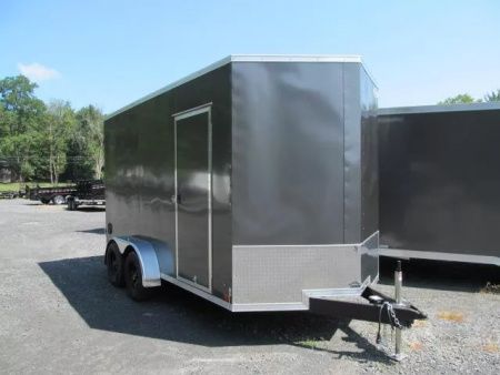 New ITI Cargo 7 X 14 Flat Top V-Nose TA 7K