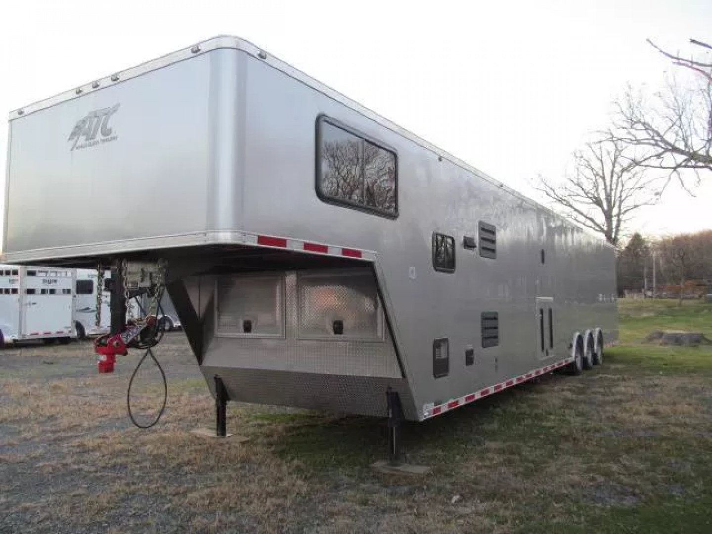 Used 2020 ATC 8.5 X 48 Car Hauler / LQ Gooseneck Trailer