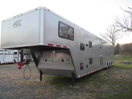 Used 2020 ATC 8.5 X 48 Car Hauler / LQ Gooseneck Trailer