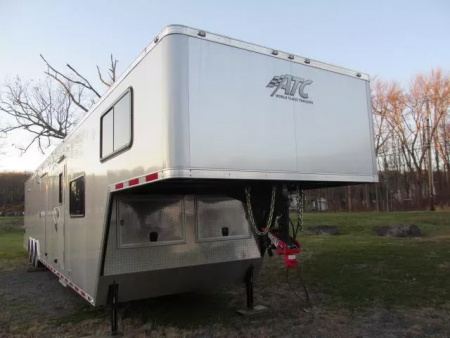 Used 2020 ATC 8.5 X 48 Car Hauler / LQ Gooseneck Trailer
