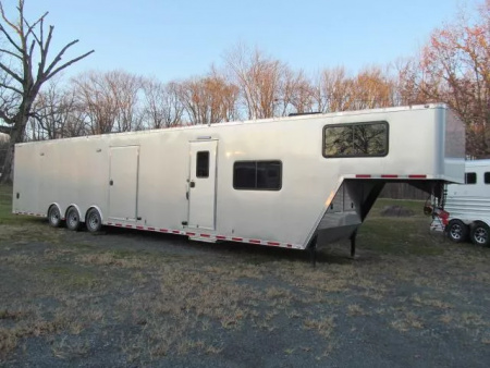 Used 2020 ATC 8.5 X 48 Car Hauler / LQ Gooseneck Trailer
