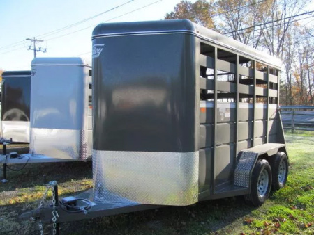 New Valley 6 X 12 BP Stock Trailer