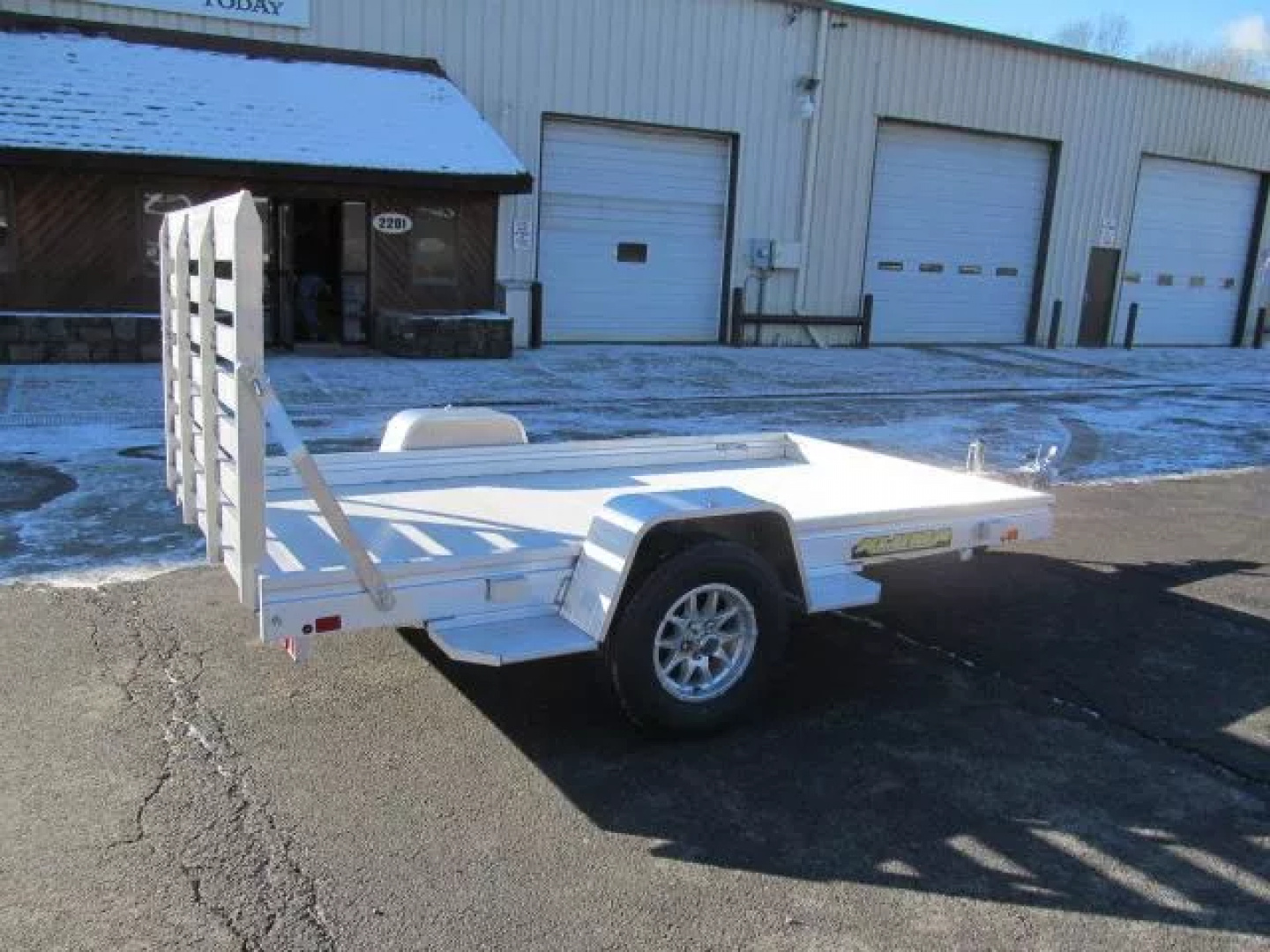 New Aluma 6810H Utility Trailer