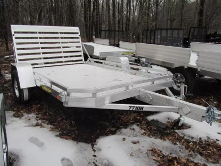 New Aluma 7710H Utility Trailer