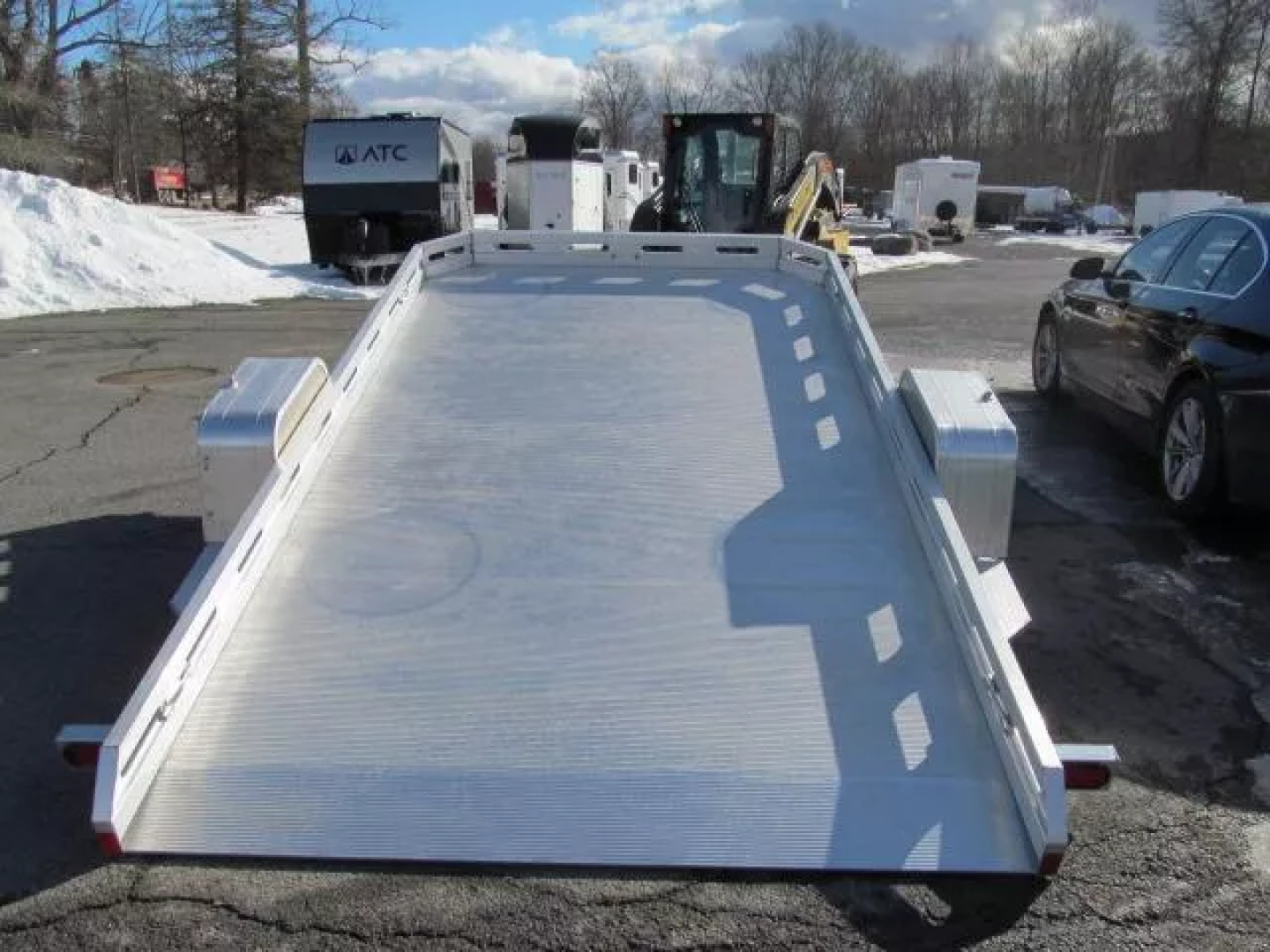New Aluma 7712H Tilt Utility Trailer