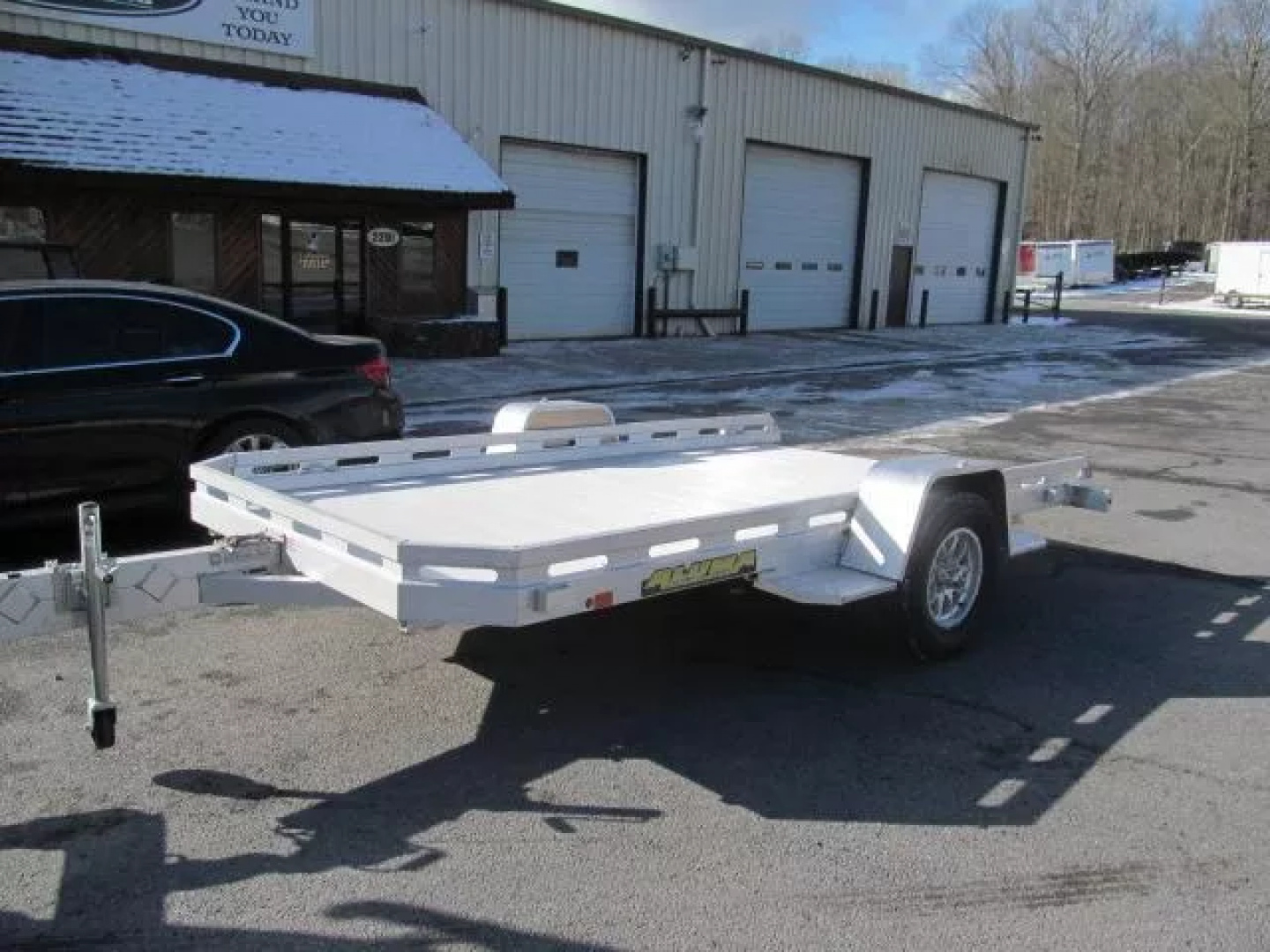 New Aluma 7712H Tilt Utility Trailer