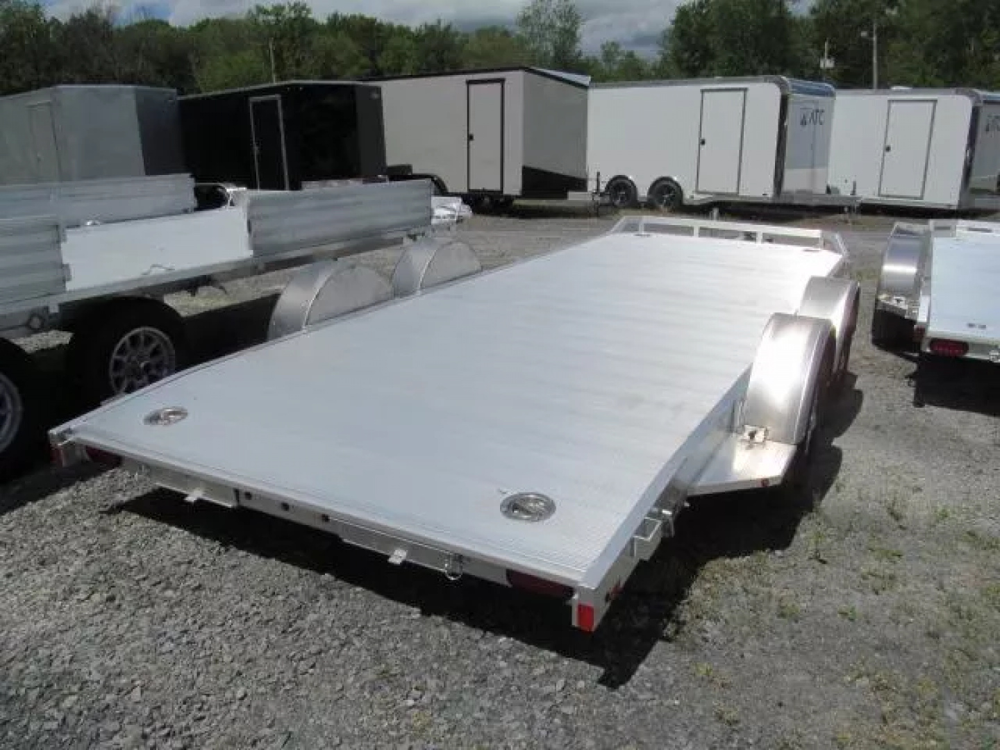 New Aluma 8218DT Car Trailer