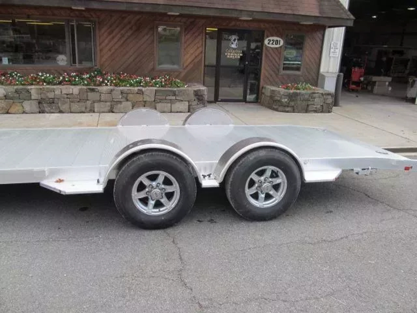 New Aluma 8218DT Car Trailer