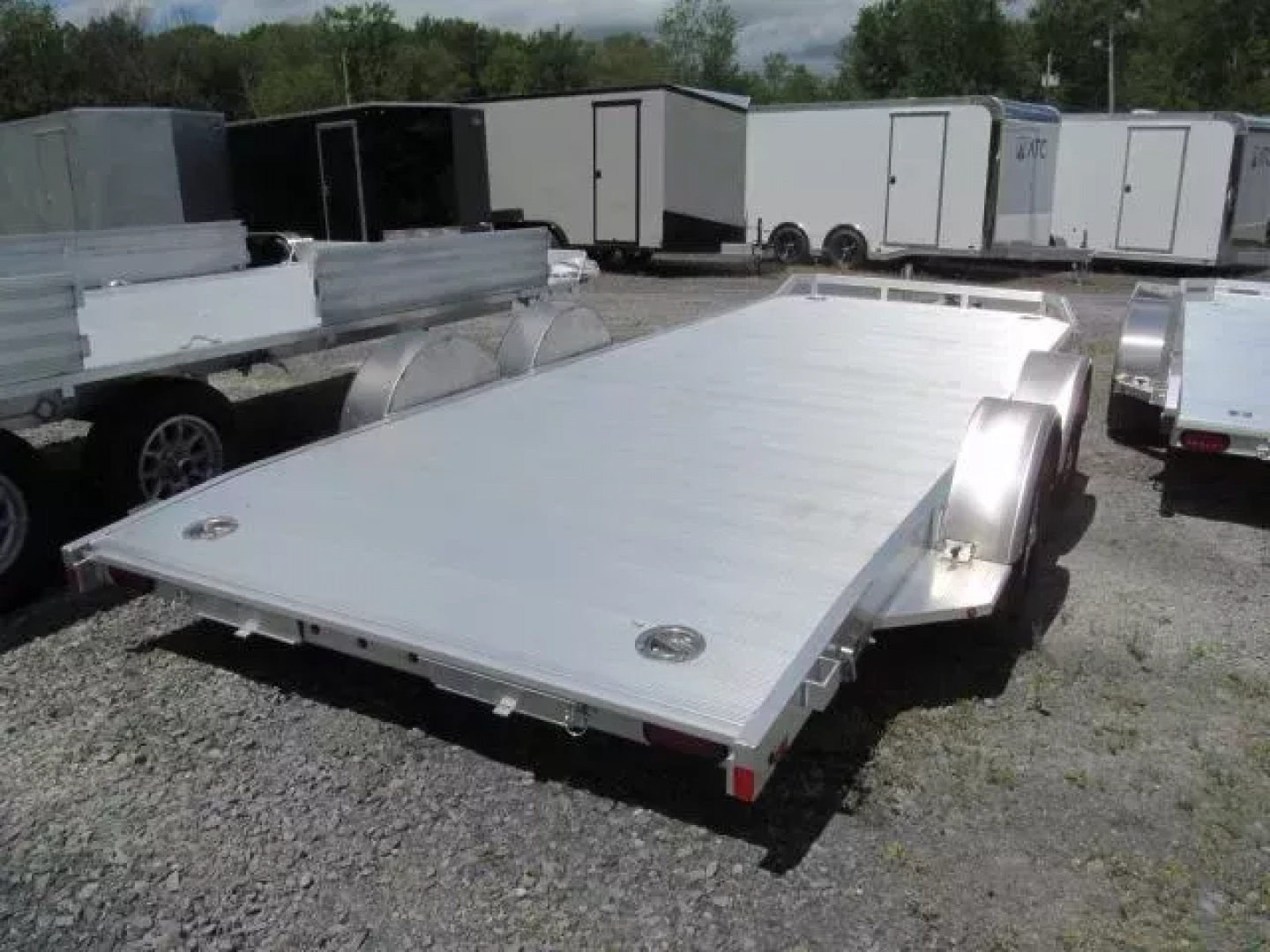 New Aluma 8218DT Car Trailer