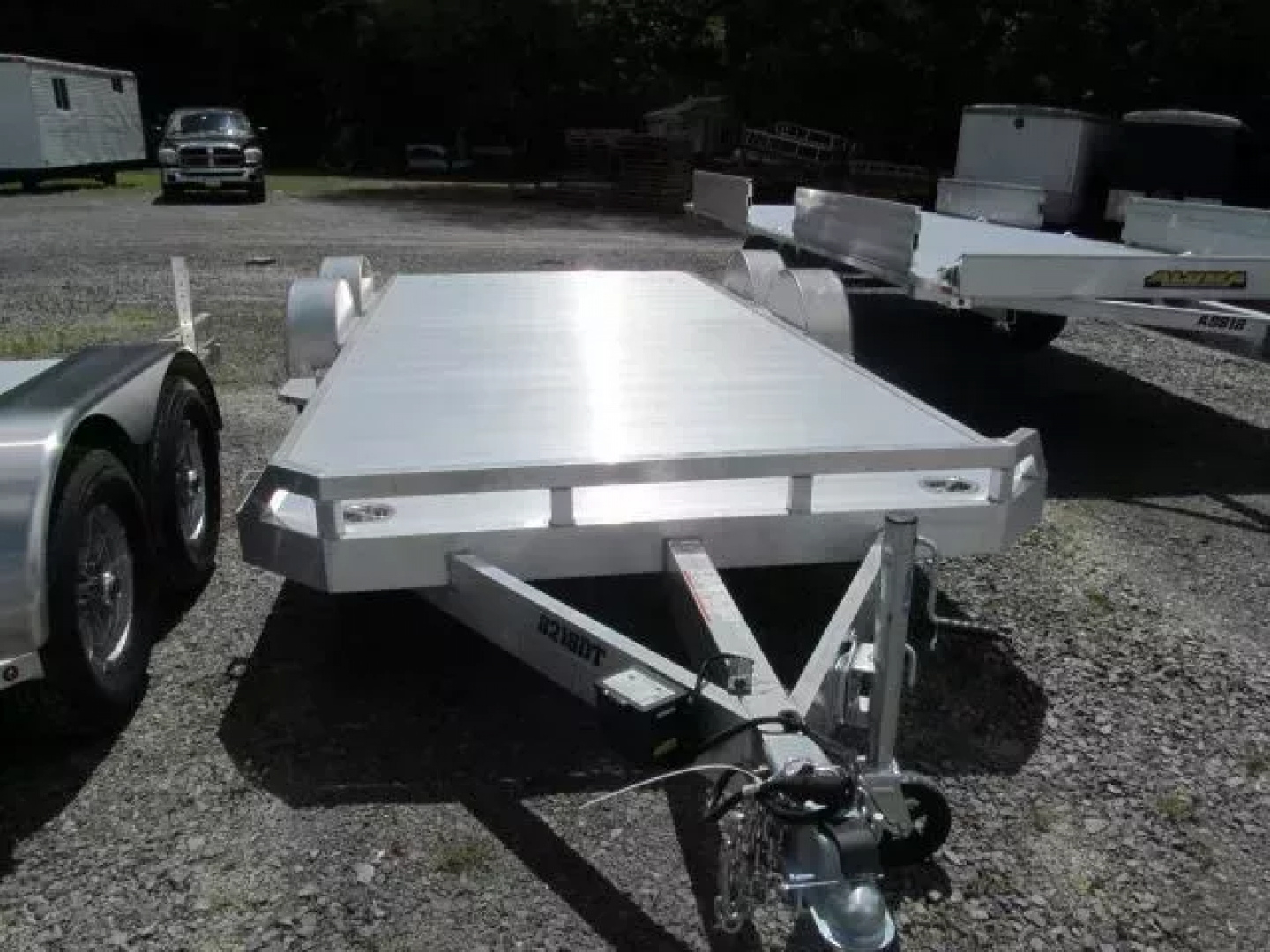 New Aluma 8218DT Car Trailer