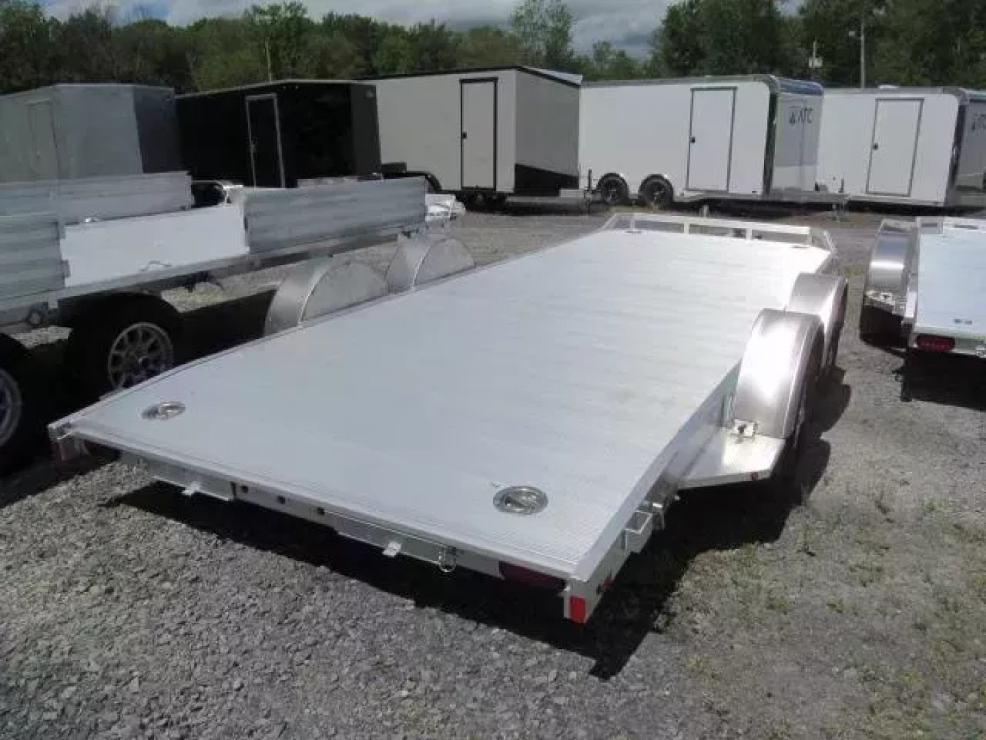 New Aluma 8218HDT Car Trailer