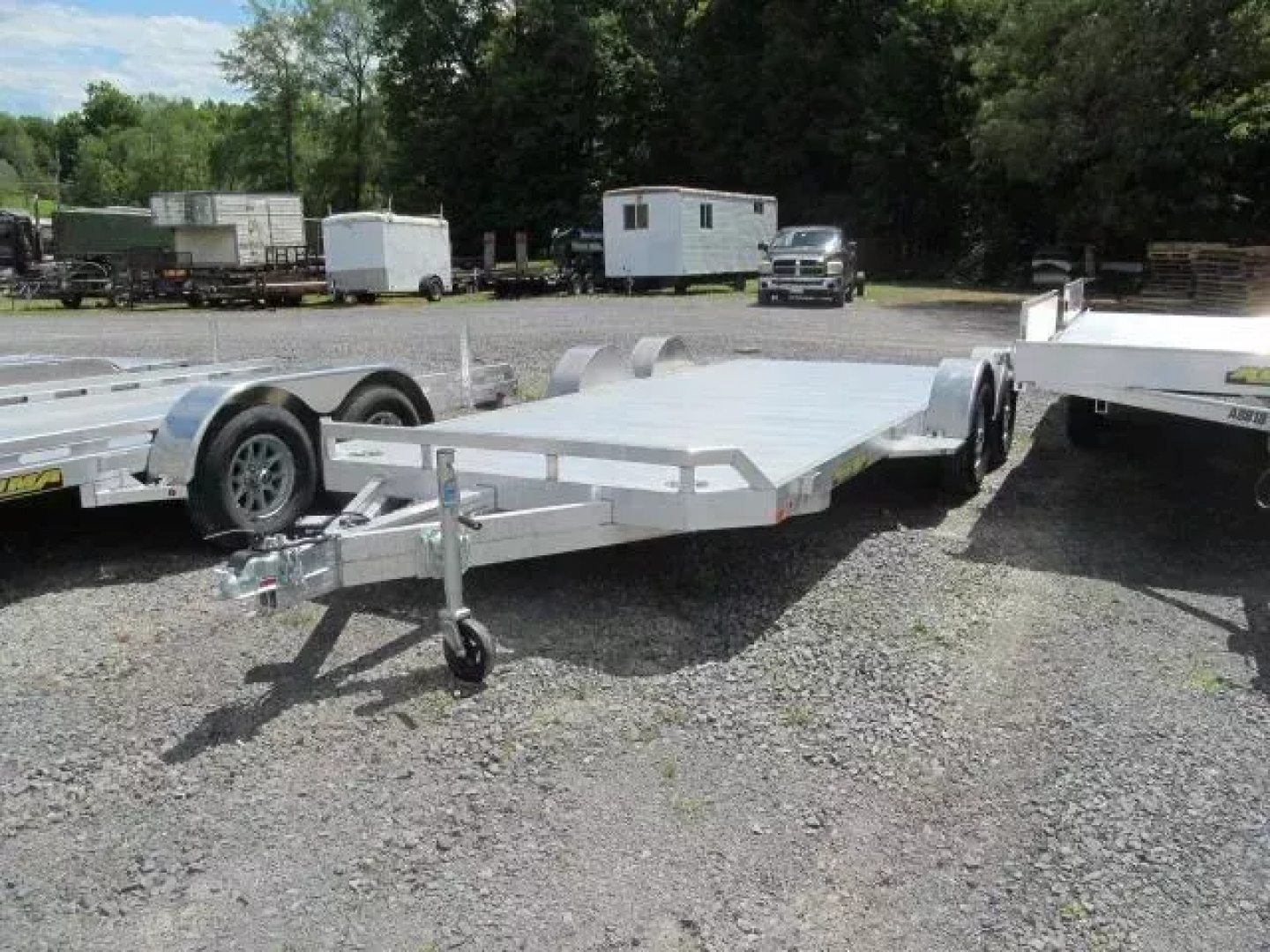 New Aluma 8218HDT Car Trailer