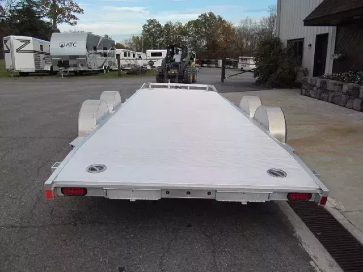 New Aluma 8218HDT Car Trailer