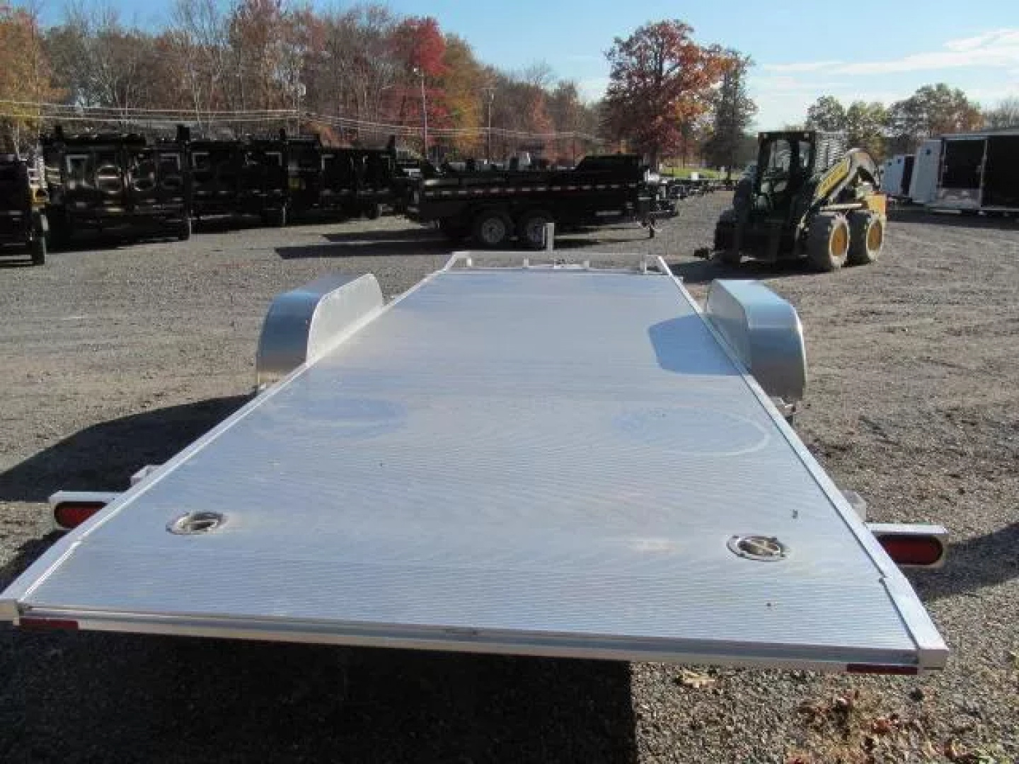New Aluma 8218 Tilt Car Trailer