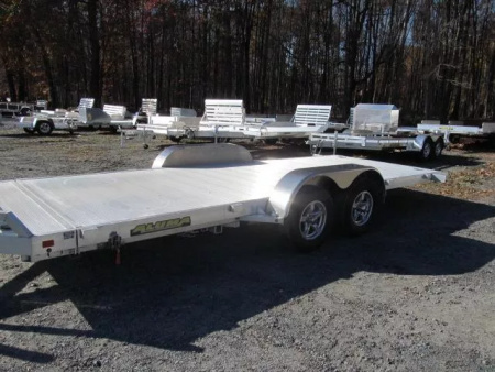New Aluma 8218 Tilt Car Trailer