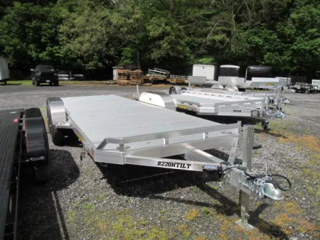 New Aluma 8220H Tilt Car Trailer