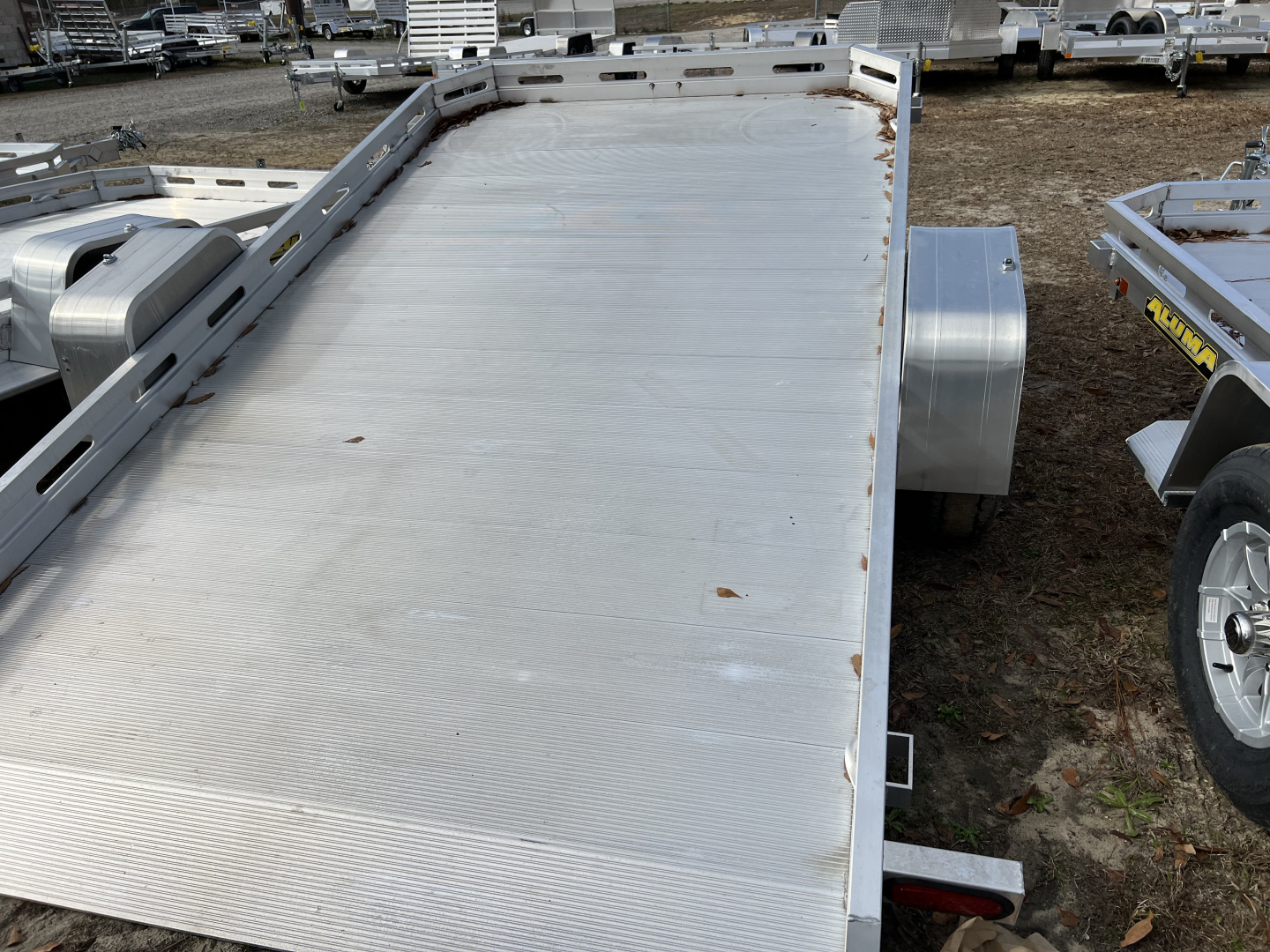 New 2025 Aluma 7712H-TILT-S Tilt Trailer