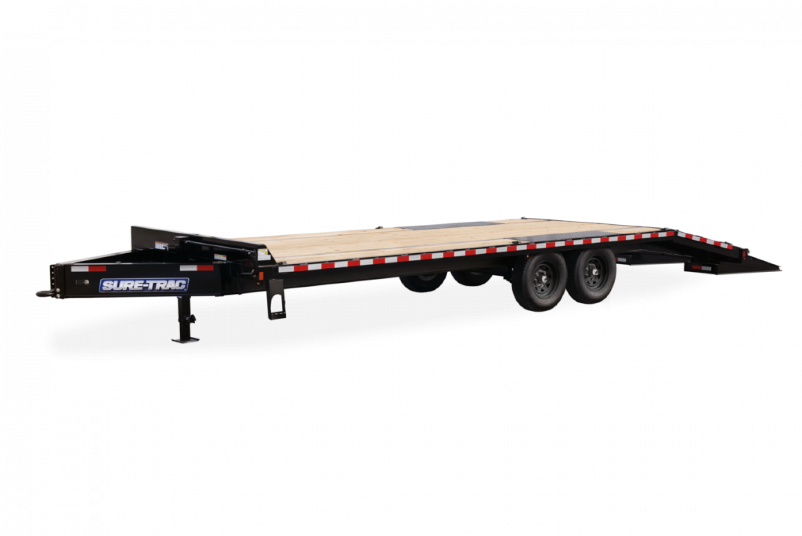 New 2026 Sure-Trac 8.5x20+5 17.6K K HD Beavertail Deckover Trailer