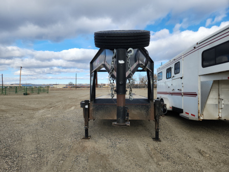 Used 2015 Mirage Trailers 25' SW FB Flatbed Trailer