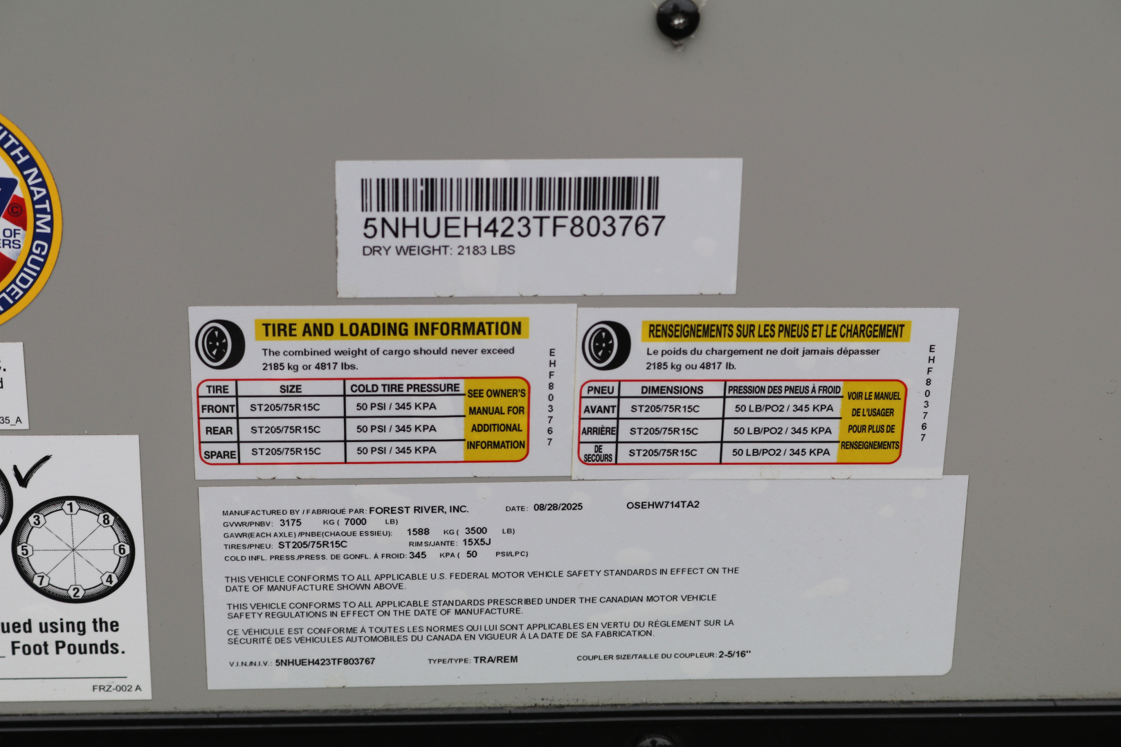 New 2026 Forest River CARGO MATE 7X14x7 Cargo / Enclosed Trailer