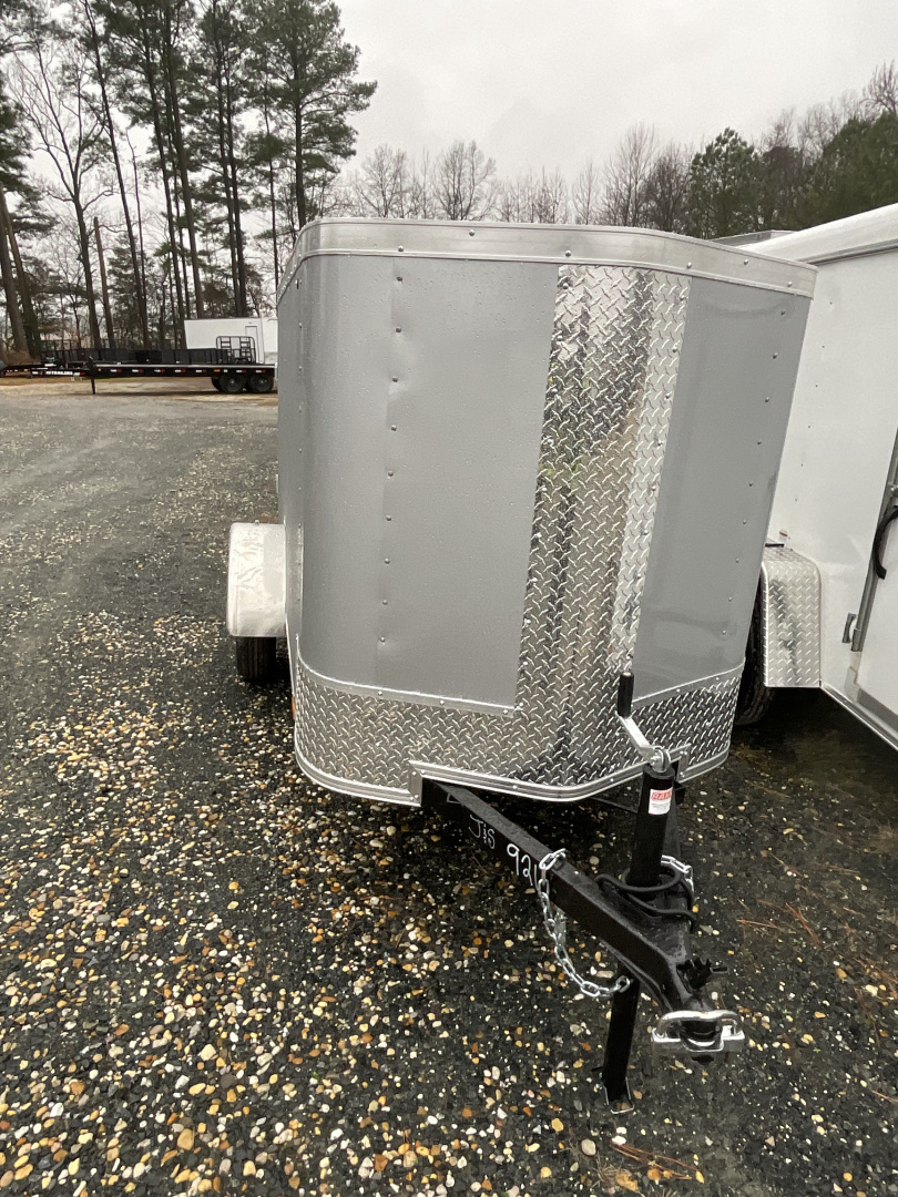 New 2026 Arising 24051 4x8 SILVER Cargo / Enclosed Trailer