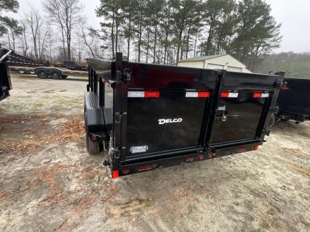 New 2025 Delco Trailers 23861 16’ low pro Dump Trailer