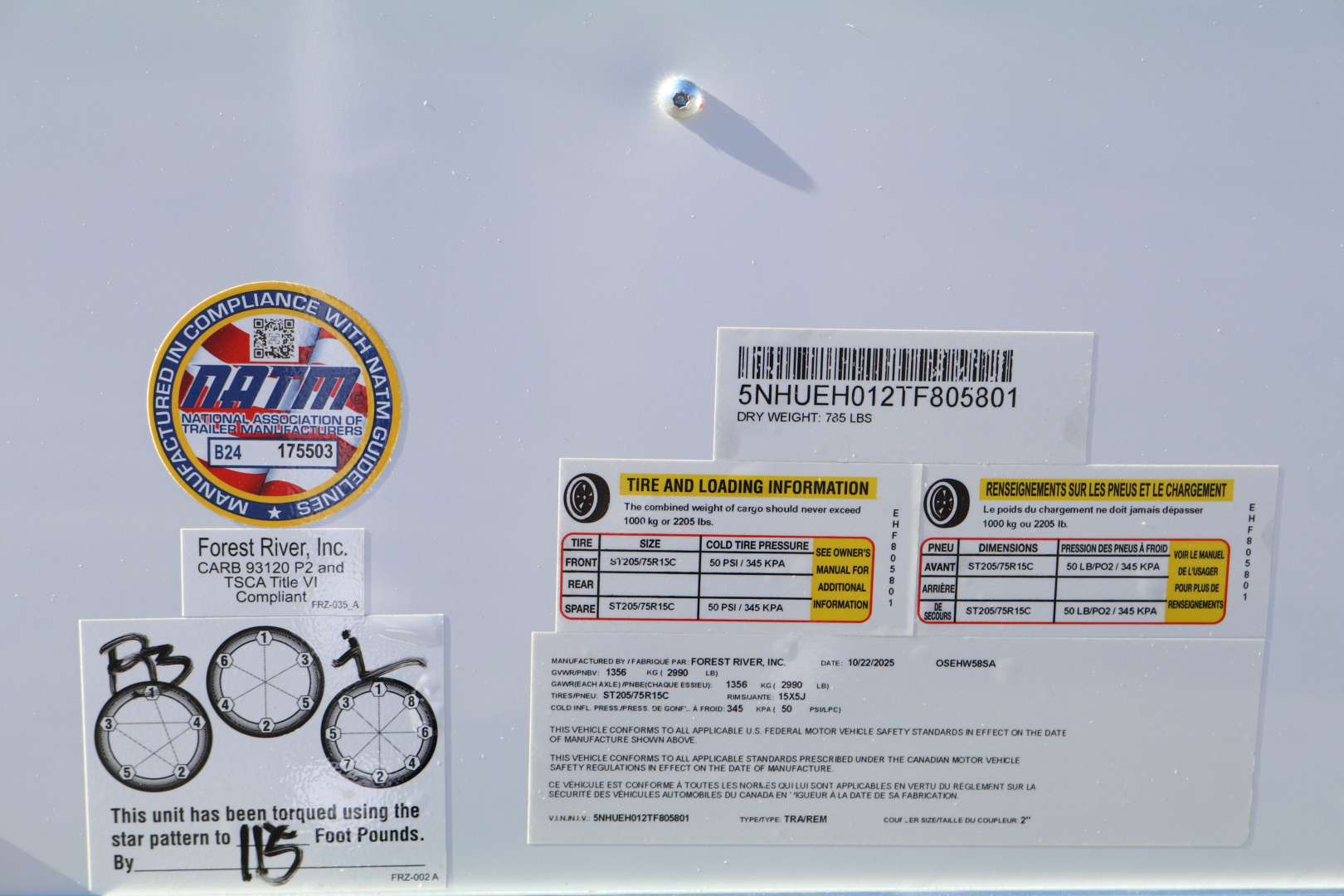 New 2026 Forest River Cargo Mate 5x8x5 Cargo / Enclosed Trailer