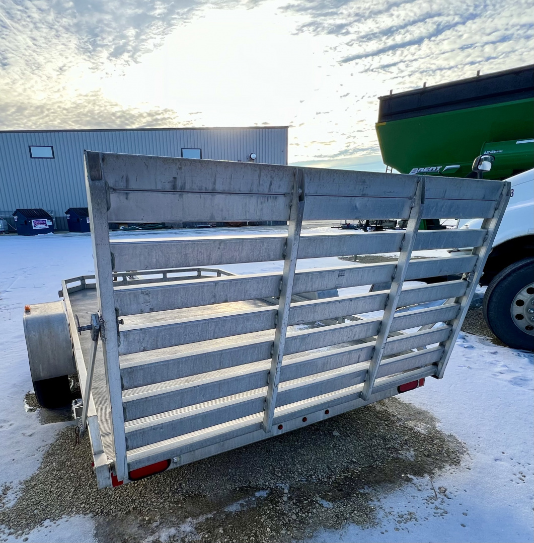 Used 2016 Aluma 7712 Utility Trailer