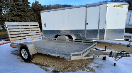 Used 2016 Aluma 7712 Utility Trailer