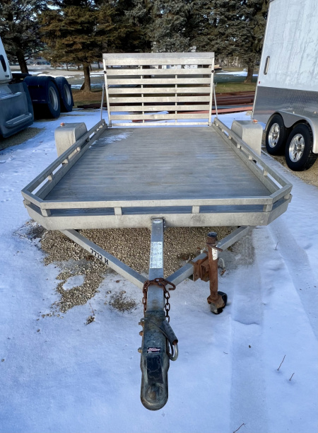 Used 2016 Aluma 7712 Utility Trailer