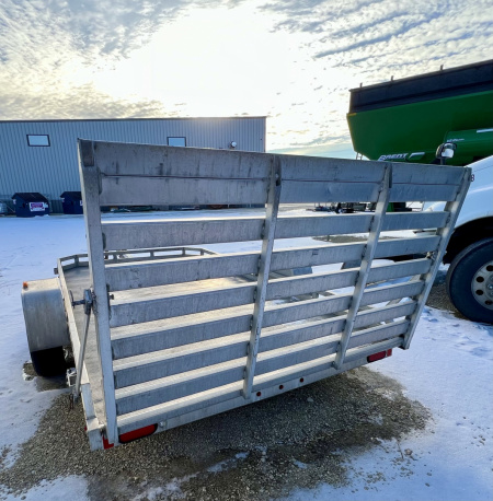 Used 2016 Aluma 7712 Utility Trailer