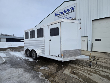 Used 2023 Exiss Trailers 3H Horse Trailer w/ Ramp