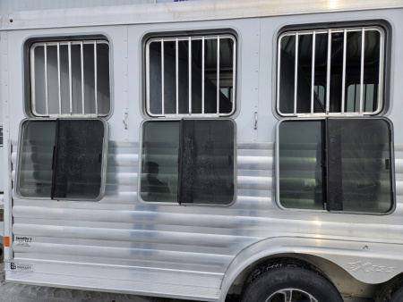 Used 2023 Exiss Trailers 3H Horse Trailer w/ Ramp