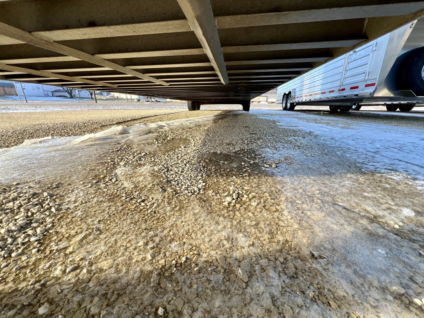 Used 2018 Platinum Coach LIVESTOCK Stock / Stock Combo Trailer