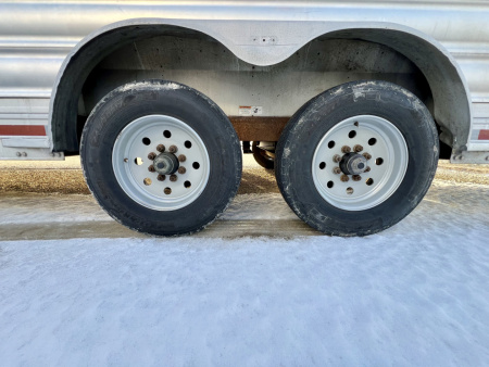 Used 2018 Platinum Coach LIVESTOCK Stock / Stock Combo Trailer