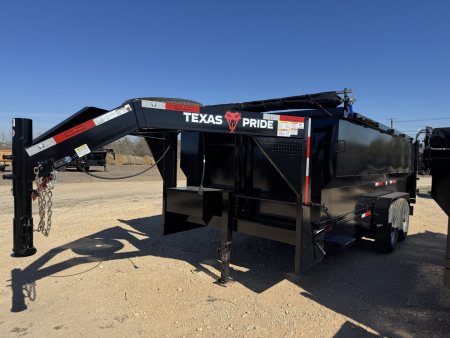 New 2026 Texas Pride Trailers DT716416KGN Dump Trailer