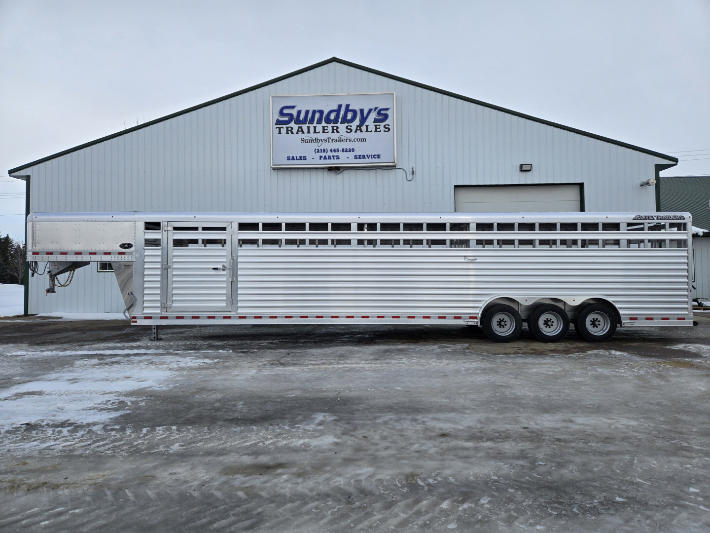 New 2026 Elite 36ft Stock Trailer
