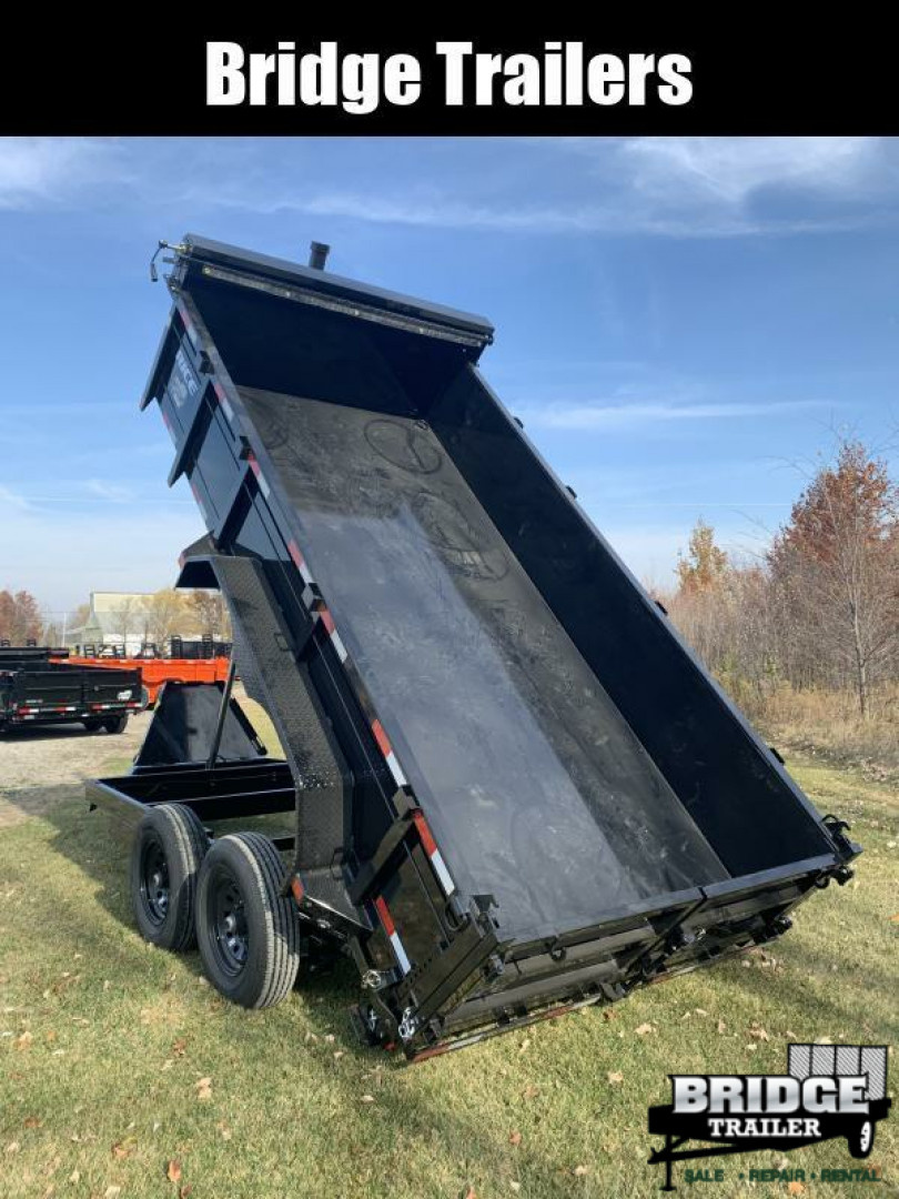 New 2026 Rice Trailers 14K HD 14 (82" X 14') 14K Telescopic Dump Trailer