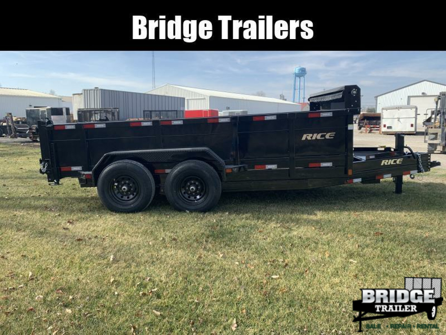 New 2026 Rice Trailers 14K HD 14 (82" X 14') 14K Telescopic Dump Trailer