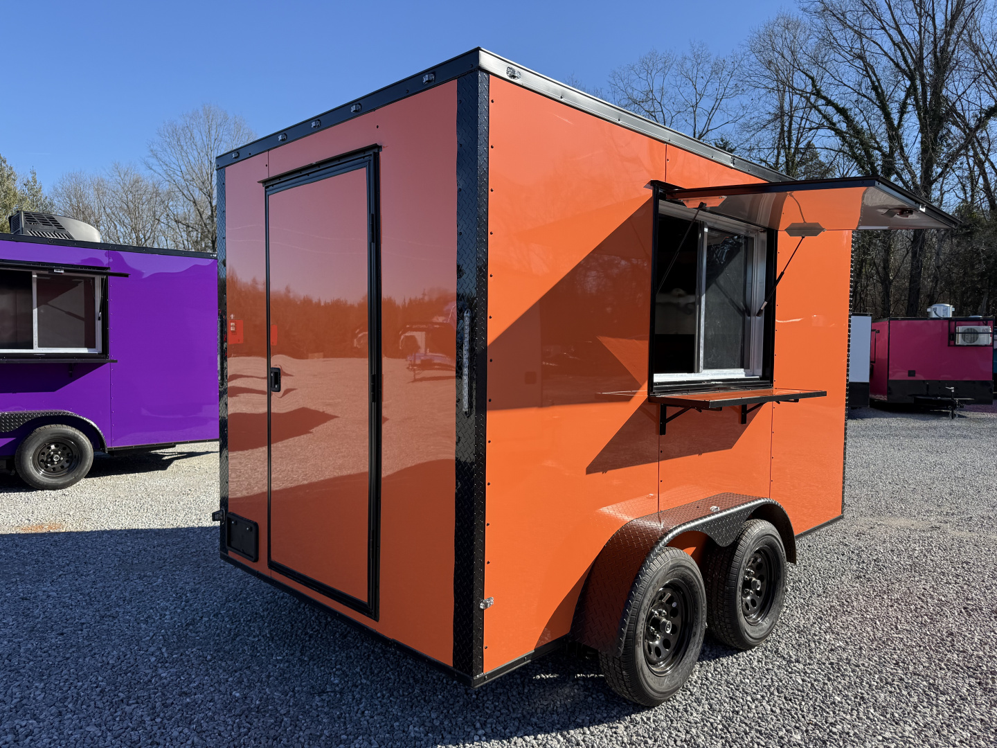 New 2026 Coast 2 Coast 7X12 TA CONCESSION Vending / Concession Trailer