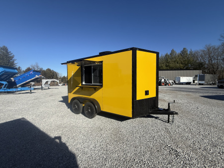 New 2026 Coast 2 Coast 7X12 TA CONCESSION Vending / Concession Trailer
