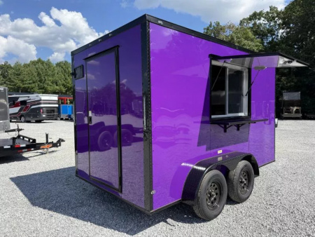 New 2026 Coast 2 Coast 7X12 TA CONCESSION Vending / Concession Trailer